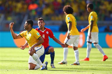 2014 Fifa World Cup Brazil Defeats Chile Colombia