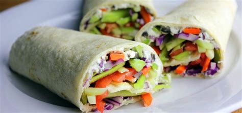 Wrap de legumes receitas fáceis e cheias de sabor