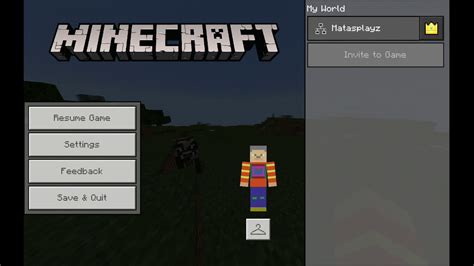 How To Hide Your Hotbar Minecraft Pe Simple Tutorial Youtube