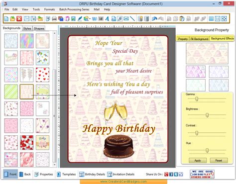 See more ideas about online birthday card maker, birthday card maker, pop up greeting cards. Birthday card maker software generate birthday wishes ...