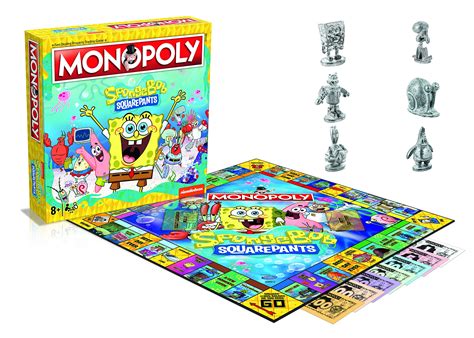 Buy Spongebob Squarepants Monopoly Board Game Online At Desertcart Kuwait