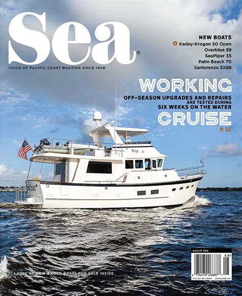 Sea Magazine Broker Showcase Jmys Ad August 1 2018 Jmys Trawler Specialists