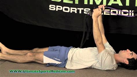 Active Straight Leg Raises With Core Activation Youtube