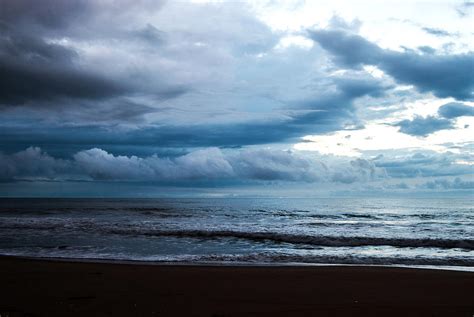 Storm Clouds Over The Ocean Photograph By Heather Provan