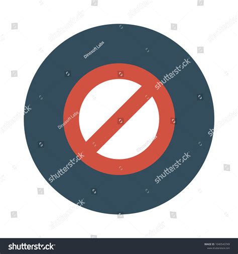 Banned Sign Closed Stock Vector Royalty Free 1040543749 Shutterstock
