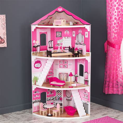 Kidkraft Think Pink Corner Dollhouse 65836 Diy Barbie House Barbie