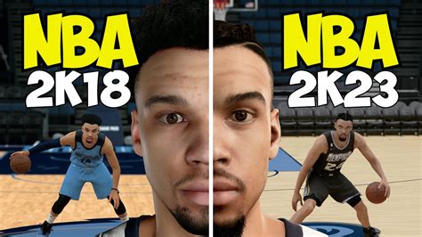 Dillon Brooks Nba 2k Evolution Nba 2k18 Nba 2k23 Youtube