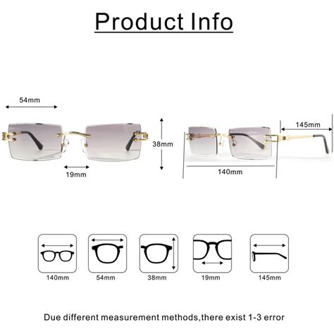 Finione Mens Sunglasses Rimless Custom Sunglasses Diamond Cut Retro Sunglasses Vintage Rimless