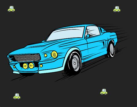 Dibujo De Mustang Ford Mustang Animateasubirundibujotuyo