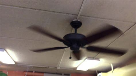 Not a bad air mover, overall not a bad fan. 52" Hampton Bay Cameron II Ceiling fans - YouTube