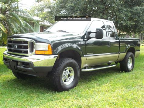 2001 Ford F 250 4x4 Extended Cab With 7 3 Powerstroke Diesel Lifted
