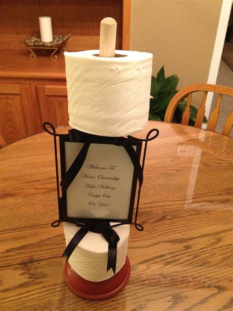 Housewarming gifts can focus less on gender, such as gift ideas for men or gift ideas for women, and focus more on personalized gifts, great gifts with meaning behind them. Saw it, Pinned it, Made it.: Plunger Housewarming Gift ...