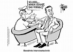 Vorsicht! Friedman. Polizeiliche Vernehmung. | Karikamur-Karikatur ...