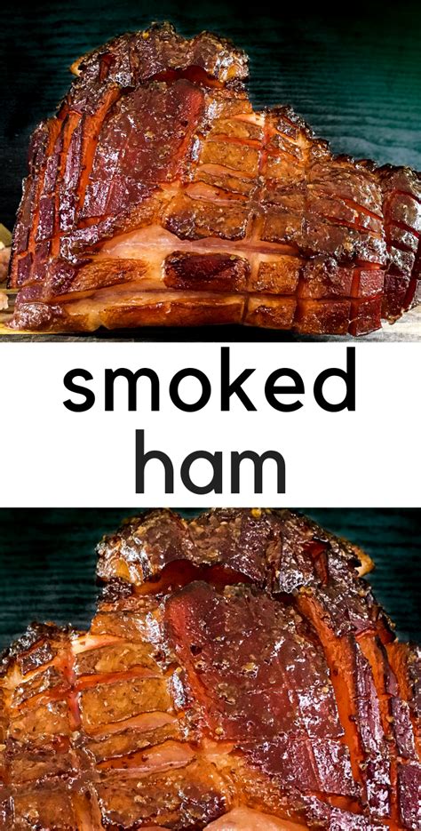 double smoked ham with easy peach glaze crave the good artofit