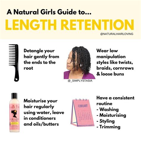 Natural Hair Loving On Instagram Growing Long Hair Doesnt Need To Be Complicated 💯what Tips
