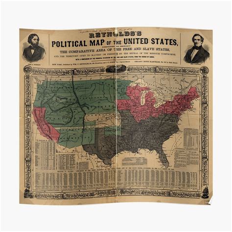 Reynolds Political Map Of The United States Map
