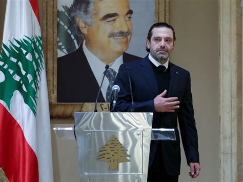 Lebanons Former Pm Saad Hariri Suspends Political Career Politics