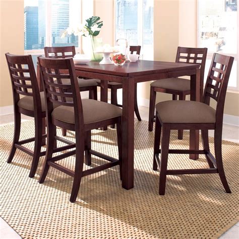 Tall Chairs For Kitchen Table Amazon Com 5 Piece 42 Round Table And