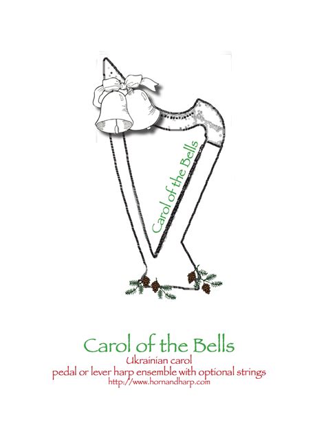 Carol Of The Bells Harp Column Music