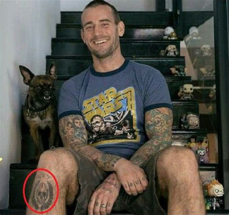 Lettering tattoos are also very popular. CM Punk's 51 Tattoos & Their Meanings - Body Art Guru