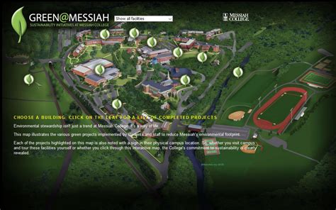 Messiah College Campus Map Map Of California Coast Cities