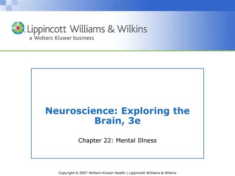 Ppt Neuroscience Exploring The Brain 3e Powerpoint Presentation