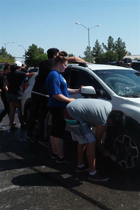 Nevada State High School Annual Car Wash 2018 Lasvegas