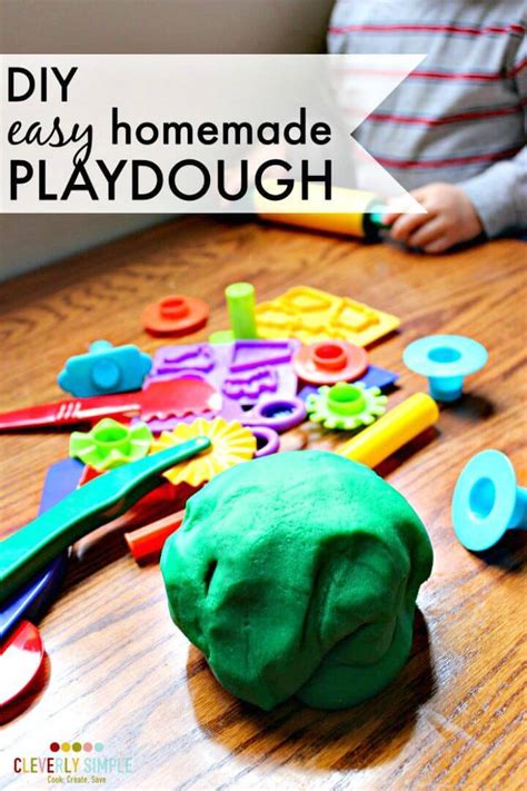 Playdough Recipe Top 50 Homemade Playdough Recipes ⋆ Diy Crafts