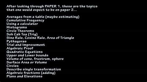 Edexcel exam papers ocr exam papers aqa exam papers. Predictions for Edexcel Paper 2 - YouTube