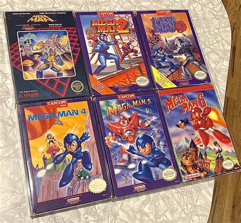 Mega Man Nes Set Cib And Ready For The Weekend Game Session