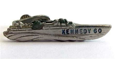 26 Kennedy Pt 109 Campaign Tie Clip