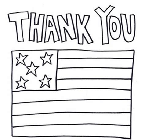 Yellow vivid bold thank you for your business folded card. thank you military coloring pages kids | PreSchool ...