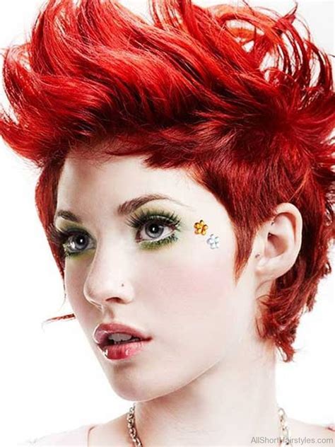 70 Colored Short Funky Hairstyle For Women