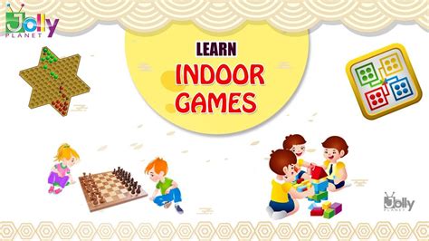 Indoor Games For Kids In English Learn Indoor Games Names For