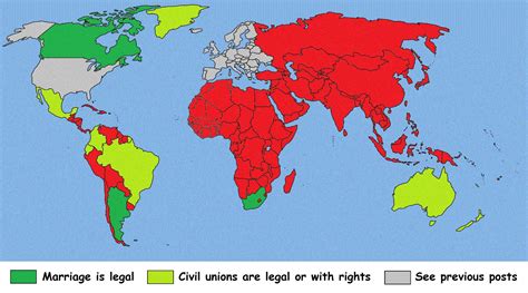 Ben Aquila S Blog Same Sex Marriage In The Rest Of The World