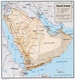 Mapas da Arábia Saudita - Geografia Total™