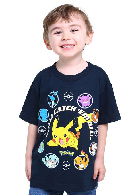 The japanese equivalent is get pokémon! Pokemon Gotta Catch 'Em All T-Shirt for Boys