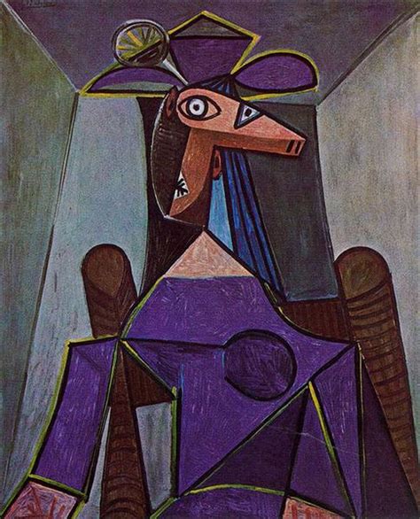 Portrait Of Woman 1942 Pablo Picasso