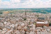 The Pretty Little City Of Rodez In The South Of France - Hand Luggage ...