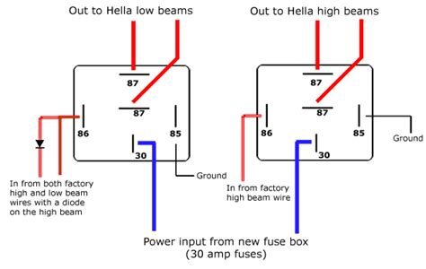 Wiring Diagram Relay Lights