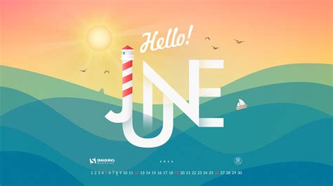 Desktop Wallpaper Calendars June 2016 — Smashing Magazine