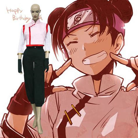 Naruto Shippuden Tenten Fan Art Cosplay Costumes London Uk