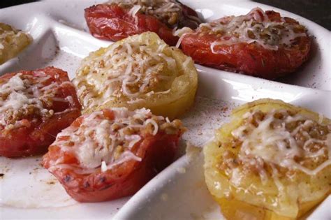 Garlic Grilled Tomatoes Recipe
