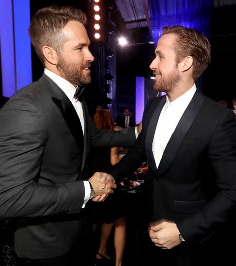 Ryan Gosling And Ryan Reynolds At The Critics Choice Awards