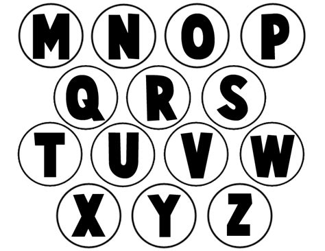 Printable Letters Cut Out 7 Best Images Of Free Printable Alphabet