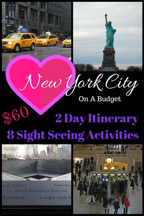 The Best Sight Seeing Of New York City On A 60 Budget Nyc Travel