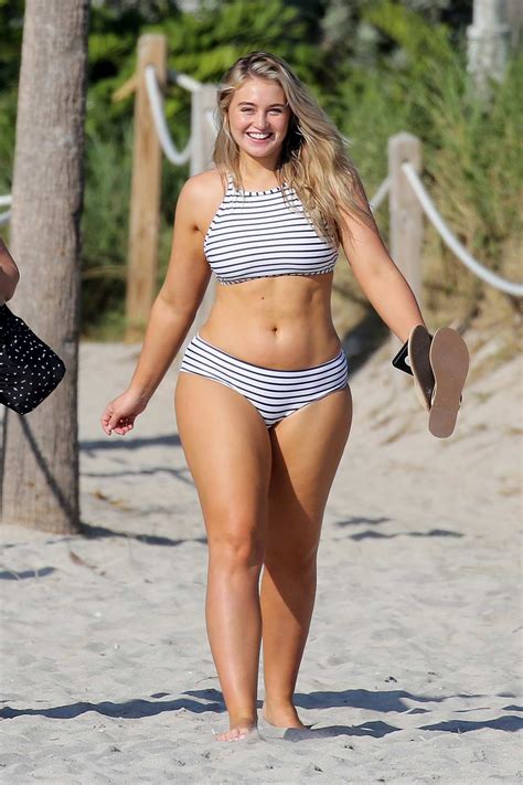 Iskra Lawrence In Bikini On Set Of A Photoshoot In Miami Sawfirst Hot