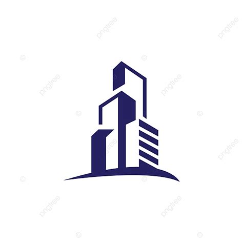 Realty Flat Apartment Modern Building Logo Design Graphic Style