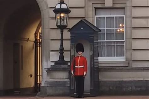 dancing guardsman outside buckingham palace faces investigation after pirouette footage