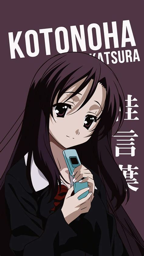 Kotonoha Katsura ~ Korigengi Wallpaper Anime Gadis Anime Wallpaper